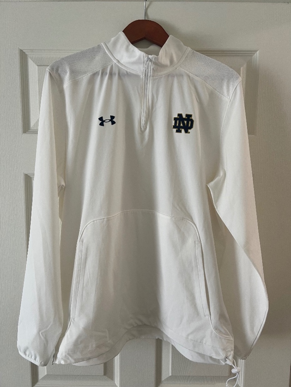 Notre Dame Under Armour Quarter Zip Jacket Men’s L
